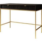 Meubella - Kaptafel Navil 2 - Zwart - 104 cm