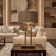 Bohemian tafellamp Monza Brons