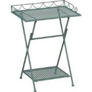 Mica Decorations Marseille Tuintafel - Plantenrek 50 x 38 x 68 cm - Tu...