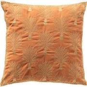 CYCAS - kussenhoes 45x45 cm - boommotief - Carnelian - oranje