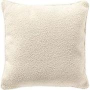 ONNO - sierkussen 60x60 cm - bouclé - Snow White - wit