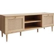 Meubella - Crimson - TV-Meubel - Eiken - 160x41x58 cm