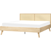 MONPAZIER  - Tweepersoonsbed - Lichthout - 180 x 200 cm - Populierhout