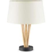 Home sweet home tafellamp Bindy houten takken & lampenkap Melrose - wa...