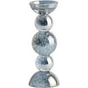 Light & Living - Kaarsenhouder ITINGA - Ø10x26.5 cm - Grijs