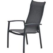 Kyoto  Verstelbare tuinstoel  carbon black  dark grijs