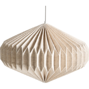 VISMAN - Plafondlamp - Beige - Katoen