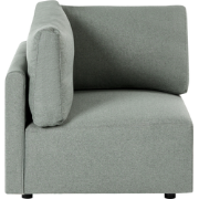 MESNALI - Rechtszijdige hoekmodule - Groen - Polyester