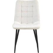 Eetkamerstoel Lucille Perfecte Harmonie Beige (set van 4) - 66 cm x 77...