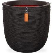 Pot bol rib NL 35x34 - zwart