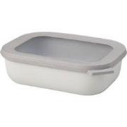 Multikom cirqula rechthoekig 1000 ml nordic white
