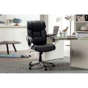 Bureaustoel 'Dali' PU Zwart