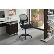 Bureaustoel 'Hippa' met mesh, zwart