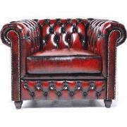 Chesterfield Eco Leather Line - Crimson 1-zits