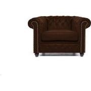 Chesterfield Eco Leather Line - Distress Brown 1-zits