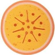 Clayre & Eef Badspons 12x3x12 cm Geel Synthetisch