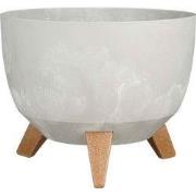 Mica Decorations Doppio Plantenbak op Poten - 18,5 x Ø29 cm - Plantenb...