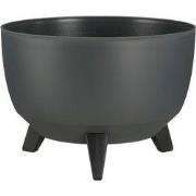 Mica Decorations Doppio Plantenbak op Poten - 18,5 x Ø33 cm - Plantenb...