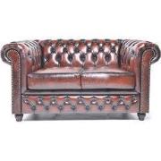 Chesterfield Eco Leather Line - Wash Off Brown 2-zits