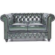 Chesterfield Eco Leather Line - Wash Off Green 2-zits