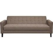 Slaapbank Bruin - 184x116x29cm - Milton