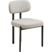 Eetkamerstoel Lichtgrijs - Royan - Set van 2