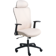 ZYVEN - Bureaustoel - Beige - Stof