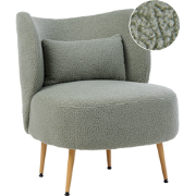 OTSBY II - Fauteuil - Groen - Bouclé