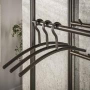 Set van 6 Senna kapstokhangers Drift brown