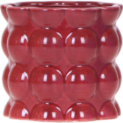 Kolibri Home | Cotton Shine sierpot - Red - Ø9cm