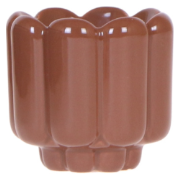 Kolibri Home | Retro Shine sierpot - Brown - Ø6cm