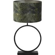 Tafellamp Liva/Amazone - Zwart/Groen - Ø40x78,5cm