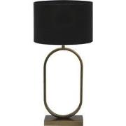Tafellamp Jamiri/Livigno - Ant, Brons/Zwart - Ø30x67cm