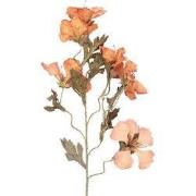 Clayre & Eef Kunstbloem 82 cm Oranje Kunststof