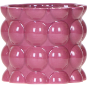 Kolibri Home | Cotton Shine sierpot - Purple - Ø12cm