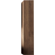 opbergkolom hangende 1 deur donker houtdecor H 138 cm - JUPITER