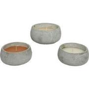 Candle citronella dia13-L13-H6.20cm ass