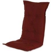 Hoge rug rood 123x50x9 cm Havana