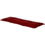 Bankkussen rood 150x50x9 cm Havana