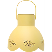 Solar lampje bij geel 16x26 cm