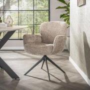 Hoyz Collection - Armstoel Forza Draaibaar - Set van 2 - Hoven Zand