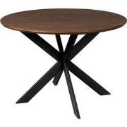 Starfurn - Eettafel Ferris - Bruin - 150x150x76 cm