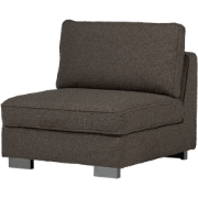 vtwonen Lazy 1-Zits Element - Bouclé - Antraciet