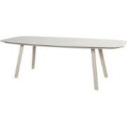 Manolo eettafel latte met geprint keramiek tafelblad 240 x 103 cm Tast...