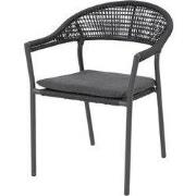 Sienna stapelbare dining stoel incl. kussen Taste