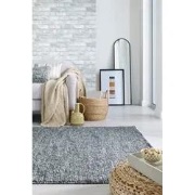 Minerals Uni vloerkleed - Laagpolig - Wol - Bolletjes Modern - Grijs -...