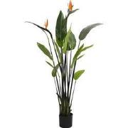 Strelitzia met bloem 120 cm kunstplant