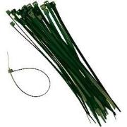 Kabelbinder 15 cm groen 25st