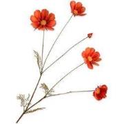Cosmos oranje 92 cm kunstbloem