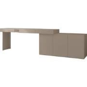 Meubella - Whenua - Bureau links - Beige - 301x55x79 cm